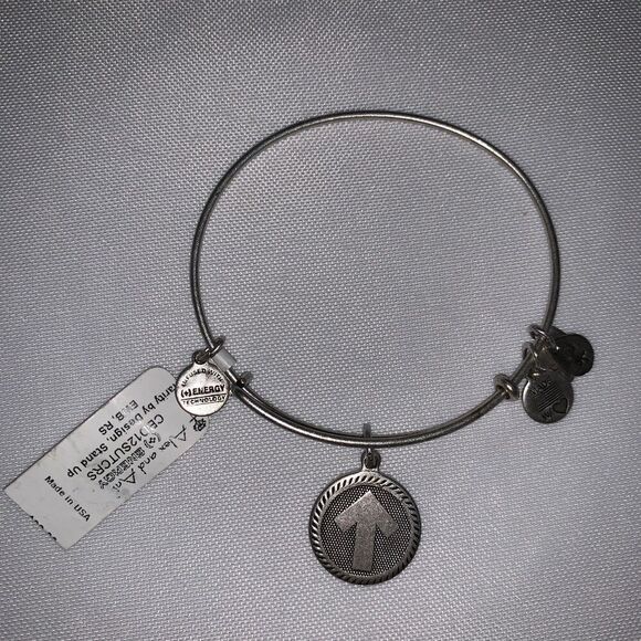 Stand Up Charm Bangle in Rafaelian Silver : Stand Up To Cancer - Picture 3 of 6